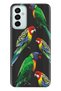 Samsung Galaxy M23 Compatible Case 0.4mm Laser Cut Silicone Cover Parrot