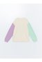 Lcw Kids Crew Neck Printed Long Sleeve Girls' Sweatshirt (W4) - 3