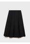Large pleated midi skirt - 3