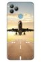 Gm 22 / Gm 22S Case 0.4mm Laser Cut Silicone Cover Airplane