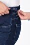 Maternity Stretchy Belly Band Adjustable Waist Mom Fit Jeans Dark Navy Blue - 5