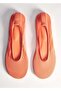 Semi-Transparent Mesh Ballet Flats - 6