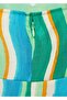Slit Drape Collar Patterned Jumpsuit - 5