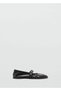 Round Toe Buckle Ballerinas - 3
