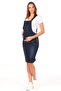 Maternity Salopet Skirt Gardener Model Blue - 3