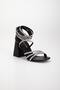 3 Banded Ankle Wrap Gladiator Model Black Women's Evening Dress Shoes - 4