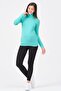Pregnant Long Sleeve Turtleneck Body Green