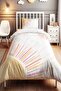 Bohemian Sun Patterned Single Baby Kids Bedding Set