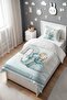 Dragonfly Family and Princess Patterned Single Baby Kids Bedding Set - 3
