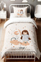 Bohemian Virgo Patterned Single Baby Kids Bedding Set - 2