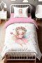 Flower Crowned Fairy Girl Patterned Single Baby Kids Bedding Set - 2