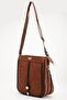 Skin 2 Compartment Covered Zippered Tan Black Women's Shoulder Bag - 4