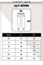 Women's Black High-Waist Jogger Pants - 2