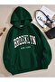 Brooklyn Printed Unisex Sweatshirt - 3 Thread Compact Cotton Hodies