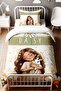 Daisy Crowned Princess Patterned Single Baby Kids Bedding Set - 2