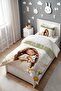Daisy Crowned Princess Patterned Single Baby Kids Bedding Set - 3