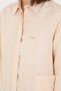 Women's Ecru Long Sleeve Tunic Shirt 50289890-Vr019 - 7