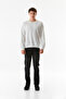 Basic Crew Neck Sweatshirt - 2