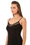 Özkan 20572 6 Pack Women's Cotton Tulle Detailed Thin Strap Athlete - 4