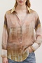 Crinkle Patterned Shirt Stone - 2