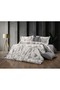 Fade-Resistant Breathable Cotton Double Duvet Cover Set with Fitted Sheet - 2
