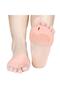 Toe Finger Separator Roller Bunion Separating All Fingers Shirt Silicone Finger Protector Corrector - 4