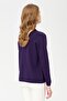 Women's Crew Neck Classic Wool Sweater Red - 7