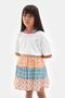 Bg Store Girl Patterned Skirt 23ss0tj4304 - 2