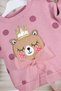 2-Piece Baby Girl Set - Bear Princess Set Cotton - 4