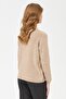Women's Crew Neck Classic Wool Sweater K.Beige - 7