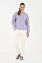 Women's Cream Sweatpants 50298597 -Vr071 - 3