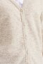 Women's V-Neck Cardigan Wool V.Beige - 8