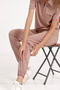 Single Bottom Jogger Lycra Unisex Surgical Pants Dark Powder |   Brlmedizip - 2