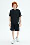 Bg Store Boy's Black Sweatshirt 23pssnb3502