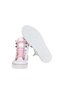 Genuine Leather Powder Detailed Plain White Women's Boots - 5