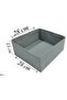 Set of 8 Gray Drawer Organizers - Multipurpose Cabinet Organizer Set - 2