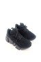 Strac Black Genuine Leather Women's Sneakers - 4