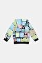 Bg Store Boys' Patterned Tracksuit Top 23Pssnb3406 - 6
