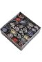 24 Cell Collapsible Socks and Underwear Drawer Organizer,2 Pack Closet Storage Boxes for Lingerie and Ties