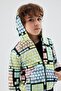 Bg Store Boys' Patterned Tracksuit Top 23Pssnb3406 - 3