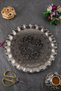 Payitaht Round Metal Tray for 6 People (95-050-S-6)