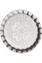 Payitaht Round Metal Tray for 6 People (95-050-S-6) - 2