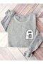 Halloween Themed Unisex Printed Sweatshirt
