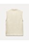 Women's 100% Cotton Sleeveless Button Detailed Vest - 6