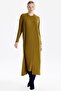 Olive Knitwear Dress - Cardigan and Combini - 2