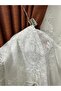 Nivemeshome Story 2775 Tulle Curtain 1/3 Tight Pleated White Tulle Curtain Apm - 6