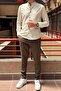 Men'S, Standard-Fit, a Quality, Old Money, Fabric Trousers 269 - 4