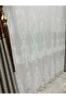 Nivemeshome Story 2775 Tulle Curtain 1/3 Tight Pleated White Tulle Curtain Apm - 2