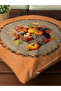 Autumn Themed 43X43 Velvet Cushion Cover - 8