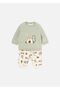 Baby Boy 4-Piece Top and Bottom Set Green 2625 - 2